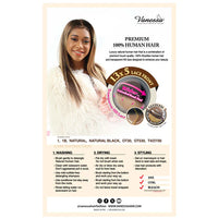 H1452 STR 20 Premium Brazilian Human Hair Lace Front Wig by Vanessa