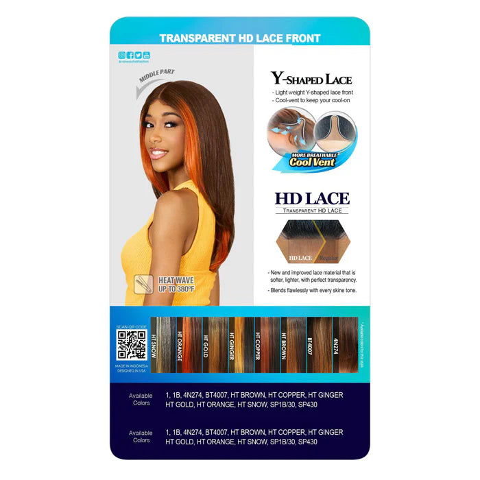 Vanessa Tops Y-Part HD Lace Wig Anissa - ANNS BEAUTY SUPPLY