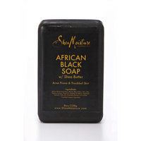 SheaMoisture African Black Soap – 8 oz - ANNS BEAUTY SUPPLY