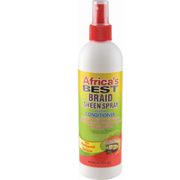 Africa's Best Braid Sheen Spray/Conditioner 12 oz - ANNS BEAUTY SUPPLY