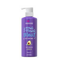 Aussie 3 Minute Miracle Moist Deep Conditioner with Avocado & Jojoba Oil – 16 fl oz - ANNS BEAUTY SUPPLY