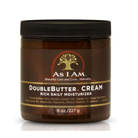 As I Am DoubleButter Cream – Rich Daily Moisturizer – 8 oz - ANNS BEAUTY SUPPLY