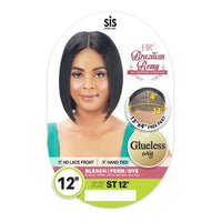 Zury Sis Brazilian Remy 13x4 HD Lace Front Glueless Bob Wig ST 12