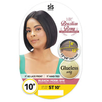 Zury Sis Brazilian Remy 13x4 HD Lace Front Glueless Bob Wig ST 10